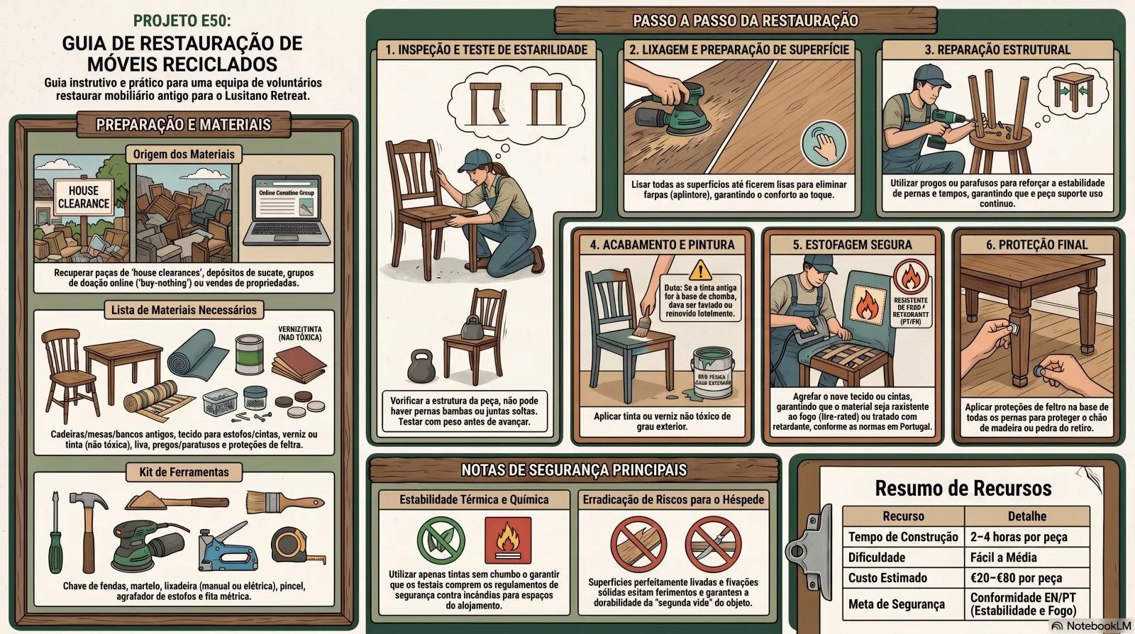 Restauração de Móveis Reciclados