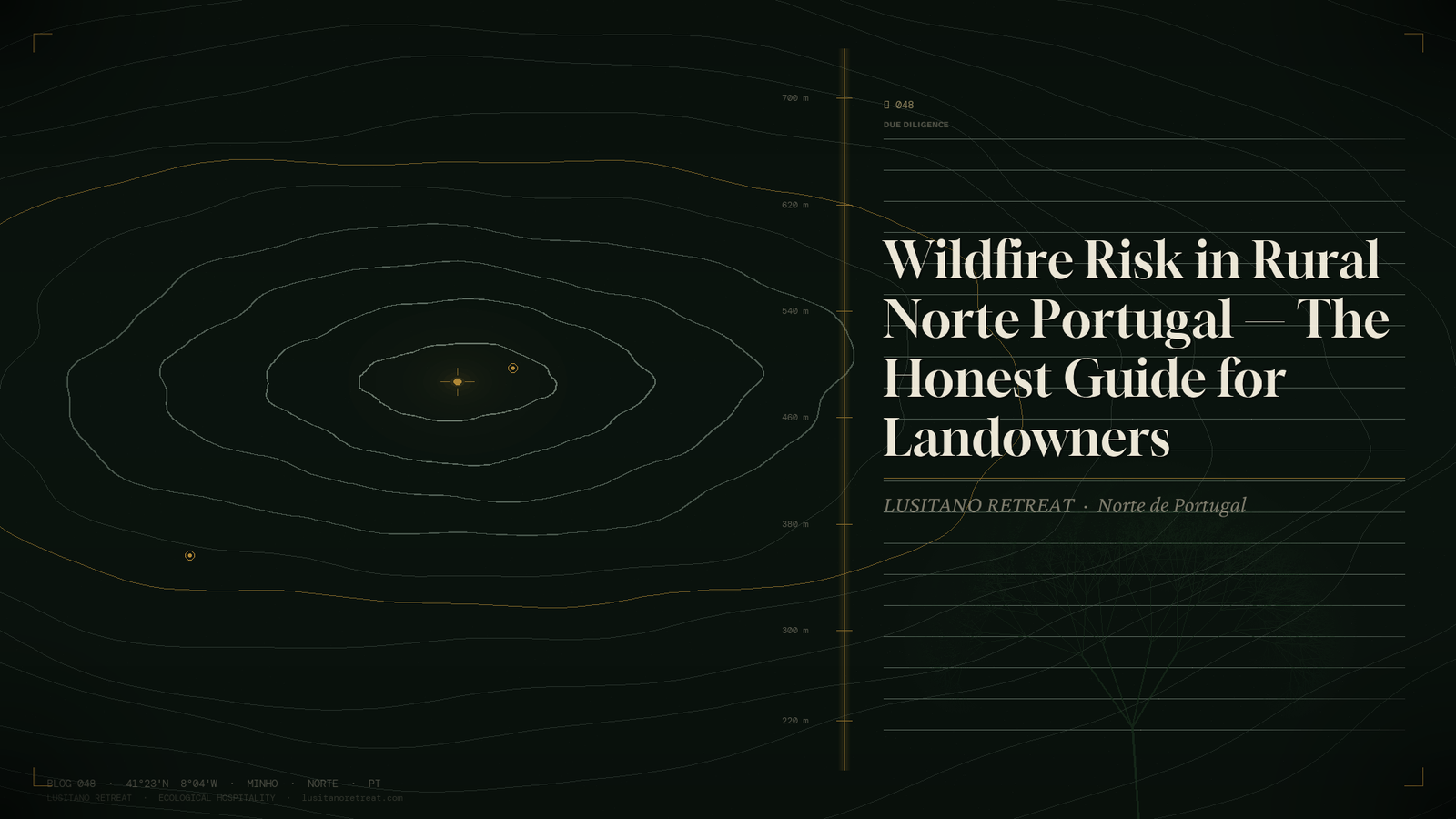 Wildfire Risk in Rural Norte Portugal — The Honest Guide for Landowners