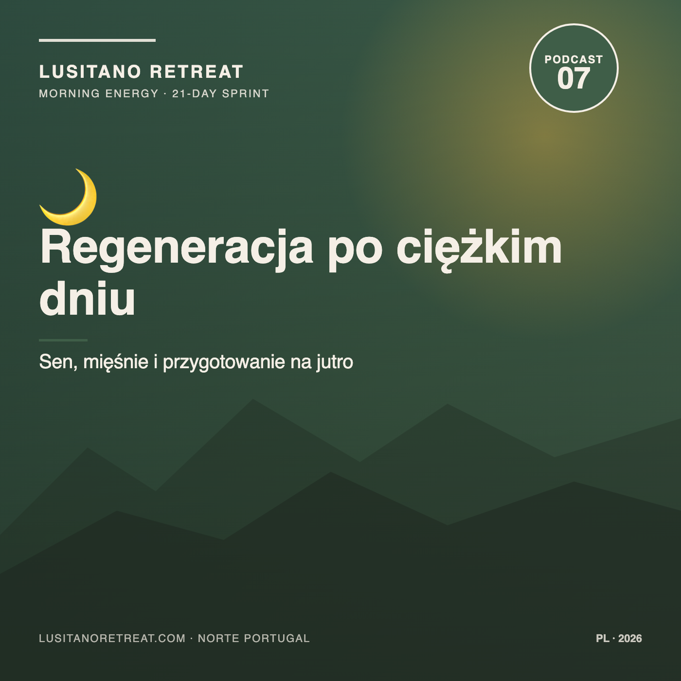 Regeneracja po ciężkiej pracy fizycznej
