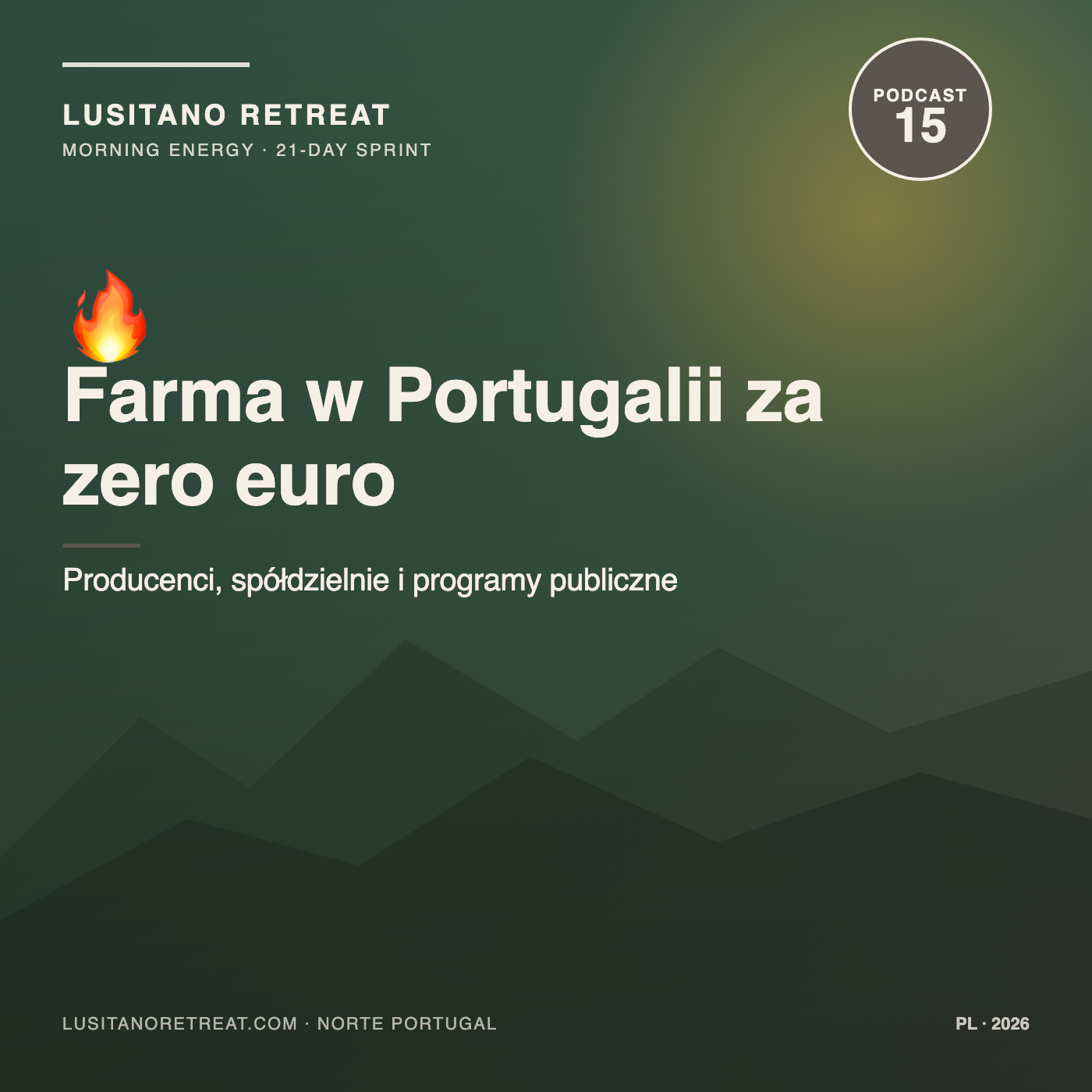 Farma w Portugalii za zero euro